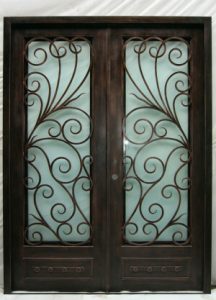 Wrought Iron Door EL984 - Monarch Custom Doors