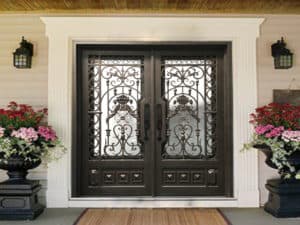 French Wrought Iron Doors 