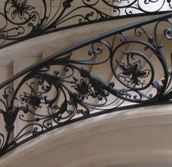 Custom Stair Railing Detail