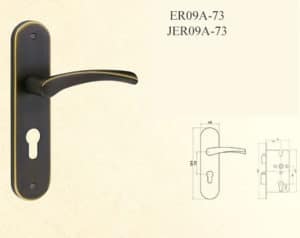 New contemporary door handles for iron doors