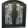 Wrought Iron Gate Style Cellar Door