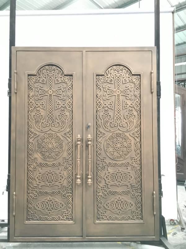 Grand Entry Double Church Doors - EX7026