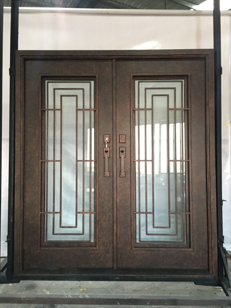 Wrought Iron Door EL1333 - Monarch Custom Doors