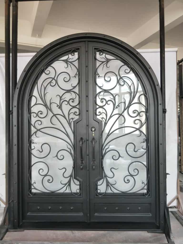 Wrought Iron Door EL1435 - Monarch Custom Doors