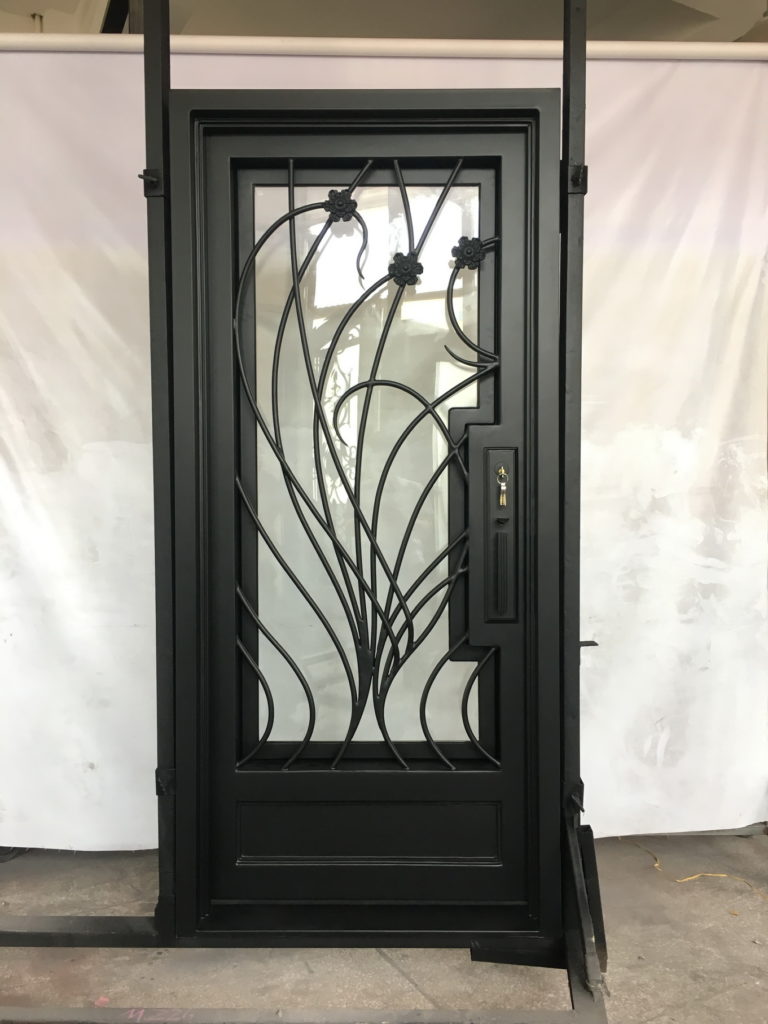 Wrought Iron Door EL1438 - Monarch Custom Doors