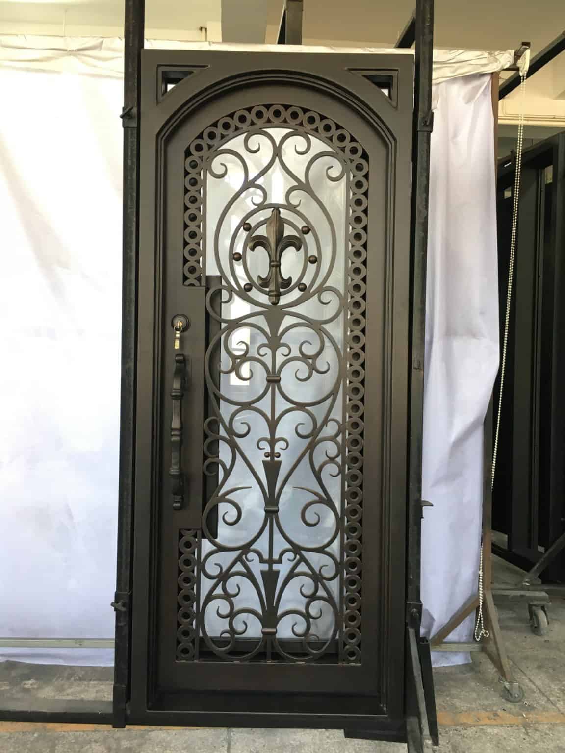 Wrought Iron Door EL1093 - Monarch Custom Doors