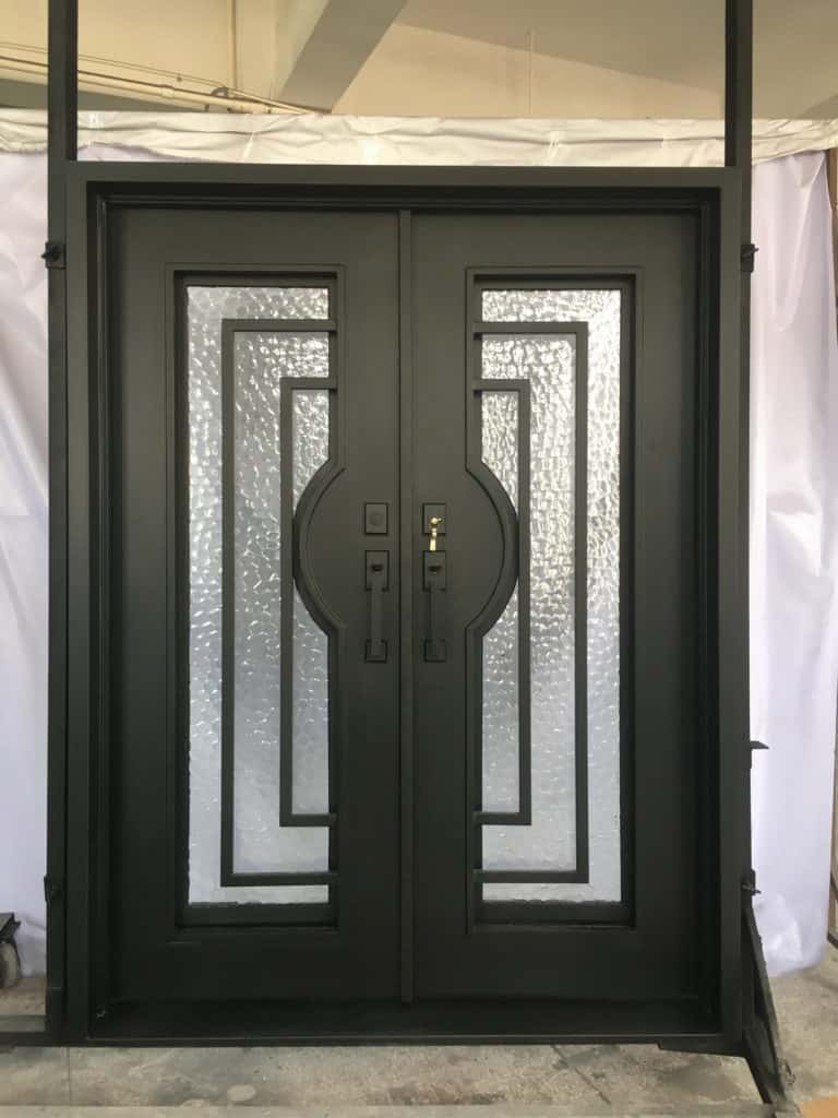 Wrought Iron Door EL1168 - Monarch Custom Doors