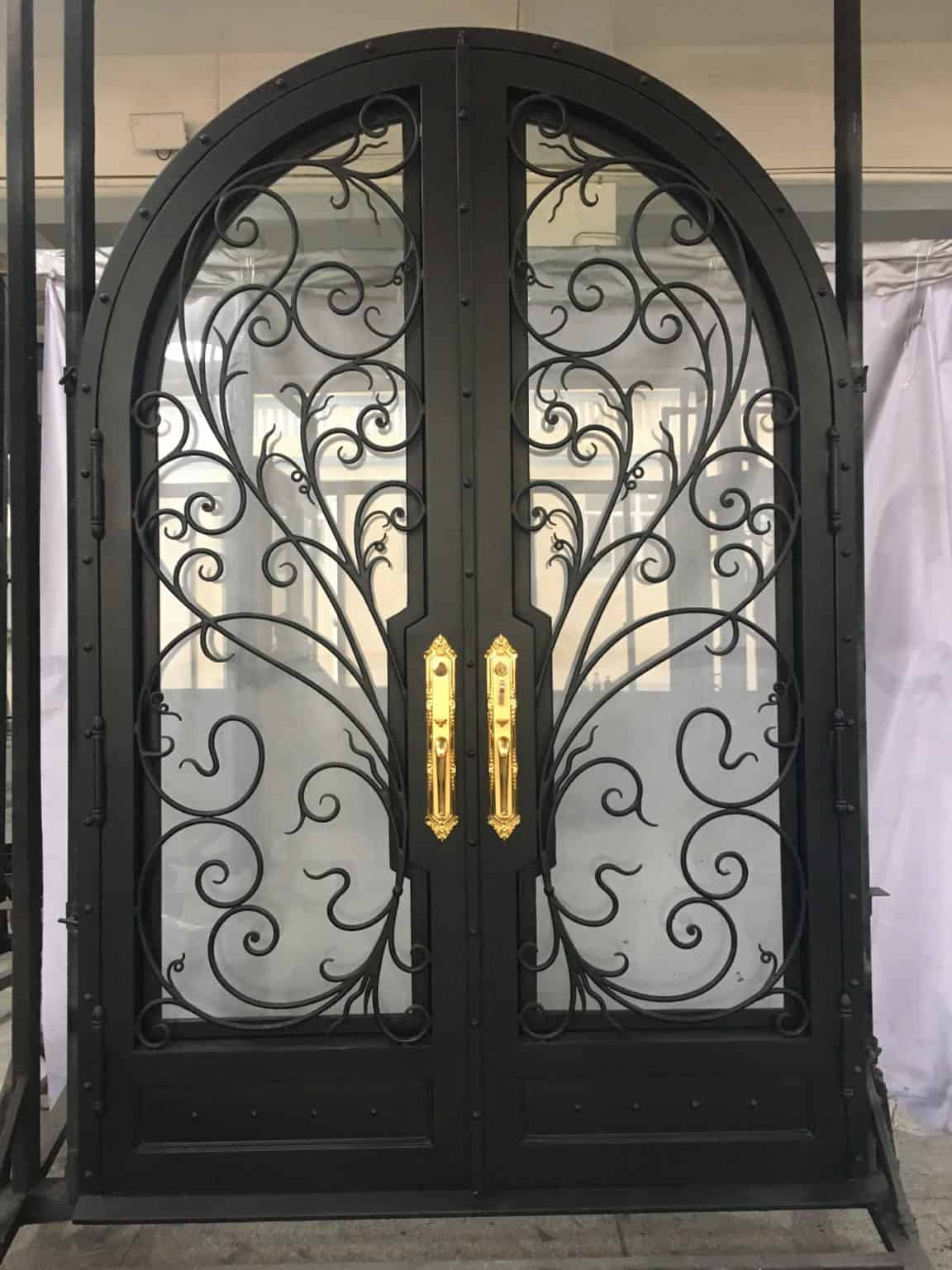 Wrought Iron Door EL1219 - Monarch Custom Doors